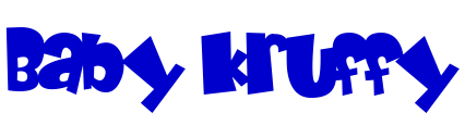 Baby Kruffy шрифт
